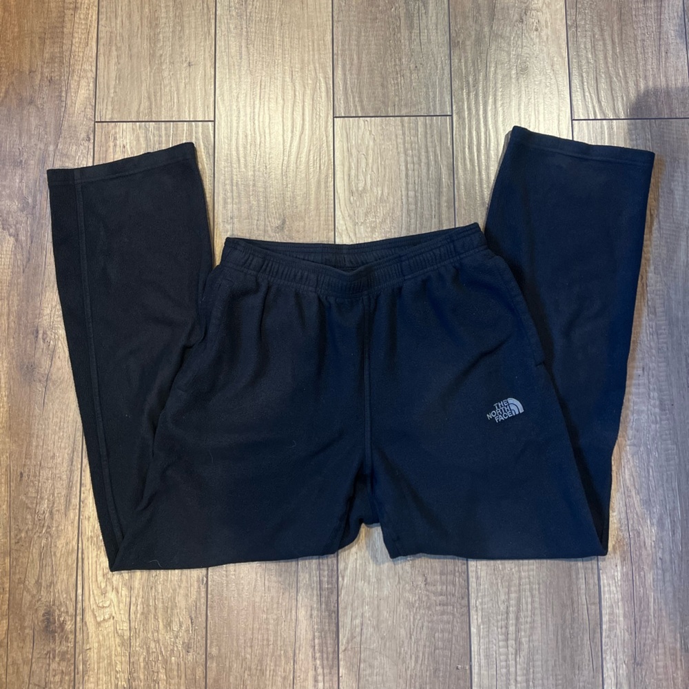 The North Face Black Fleece Sweatpants Joggers Relaxed Fit Athleisure
